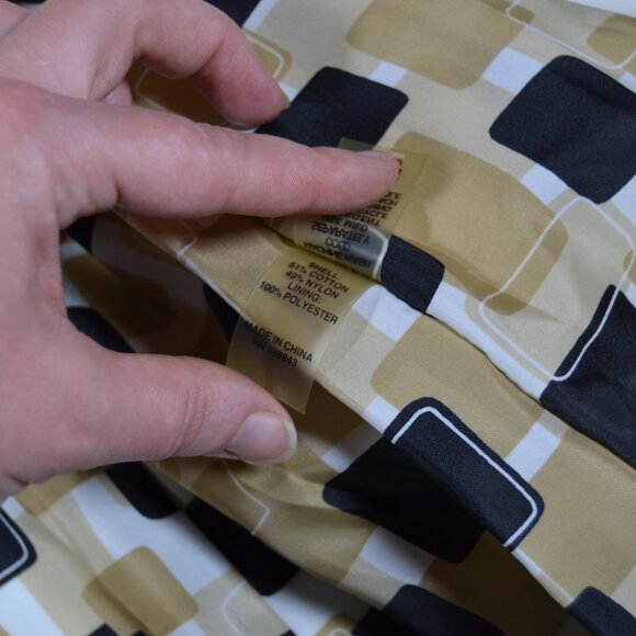 Tahari white trench coat, water resistant mod trench jacket, buttons, pockets M - Picture 11 of 16